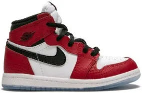 Jordan Kids x Spider- Jordan 1 Retro High OG Origin Story sneakers Red