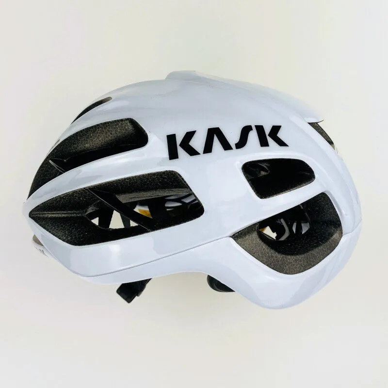 KASK Protone WG11 - Second hand Cycling helmet - White - L (59 - 62 cm) | Hardloop