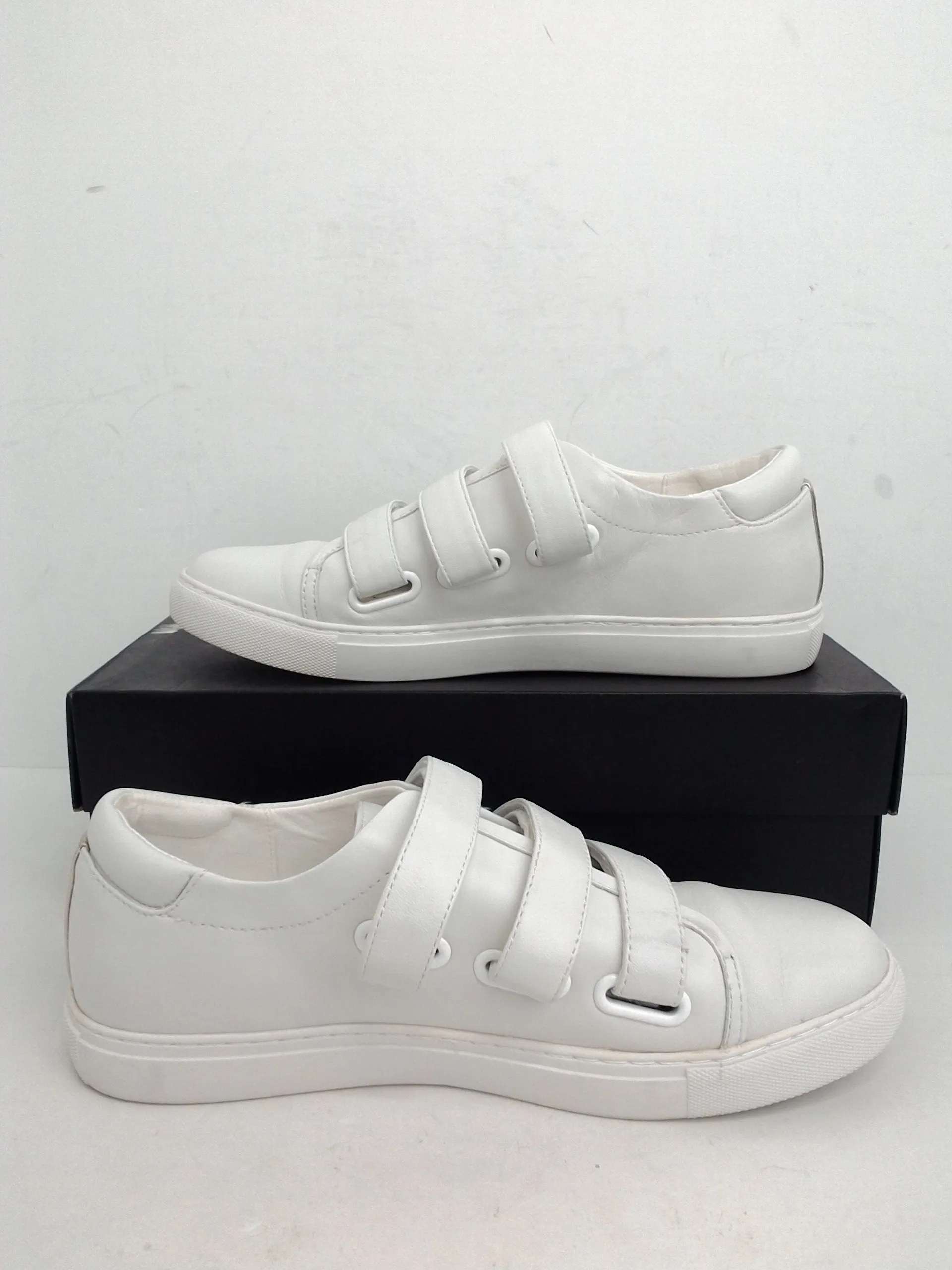 Kenneth Cole New York Women's Kingvel White Sneakers Size 9 M