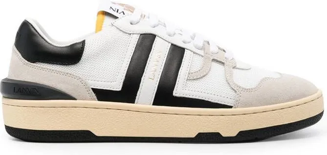 Lanvin panelled low-top sneakers White