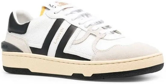 Lanvin panelled low-top sneakers White