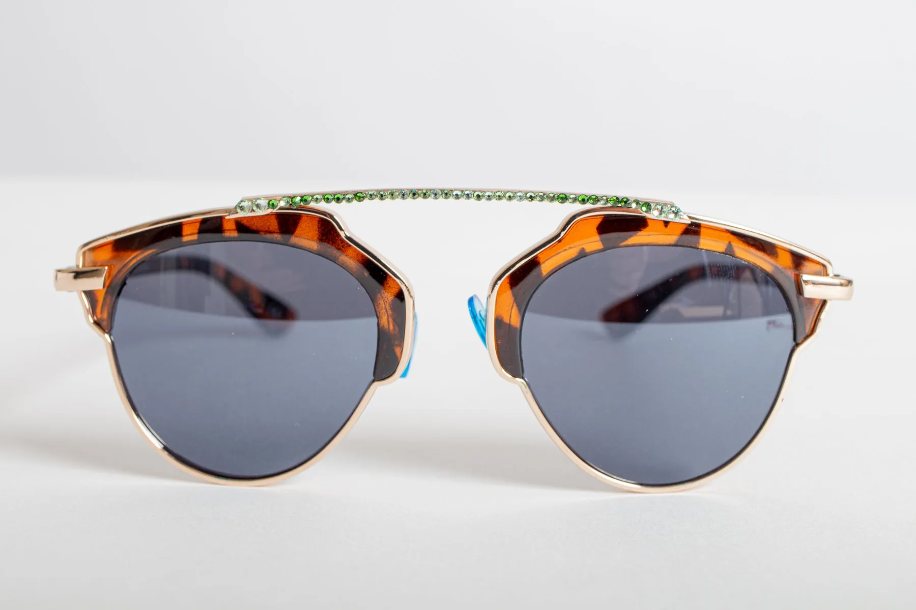 Leopard Crystal Sunglasses