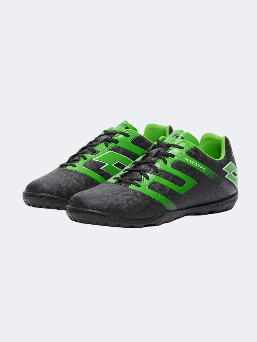 Lotto Maestro 700 V Tf Men Turf Shoes Black/Green