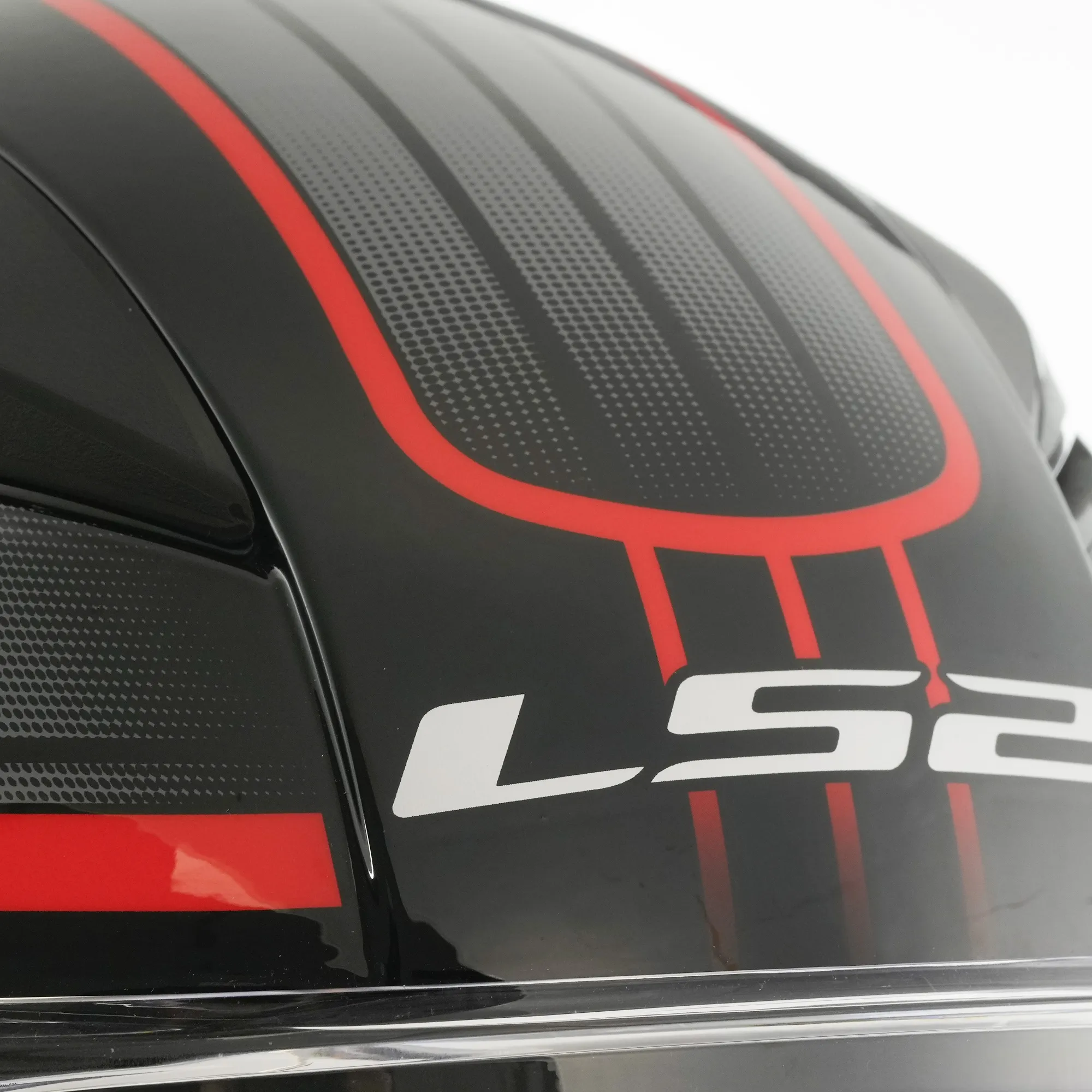 LS2 FF353 Rapid II Circuit Helmet - Black/Red