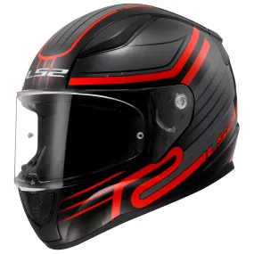 LS2 FF353 Rapid II Circuit Helmet - Black/Red