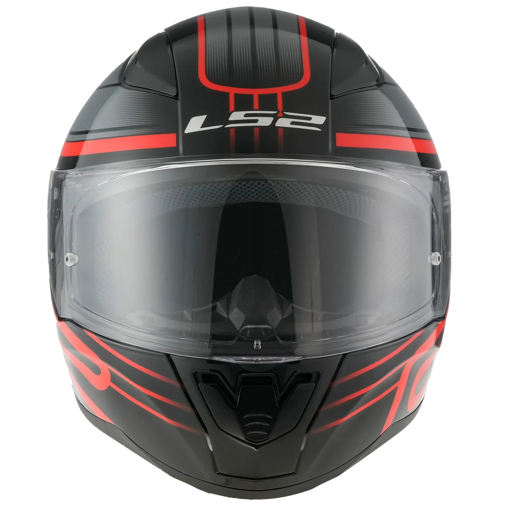 LS2 FF353 Rapid II Circuit Helmet - Black/Red