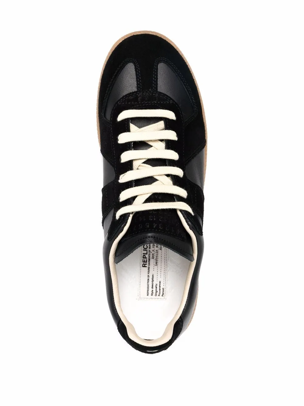 Maison Margiela    Maison Margiela Replica Leather Sneakers