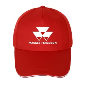 Massey Ferguson Cotton Sun Helmet Baseball Cap - Adjustable, Unisex...