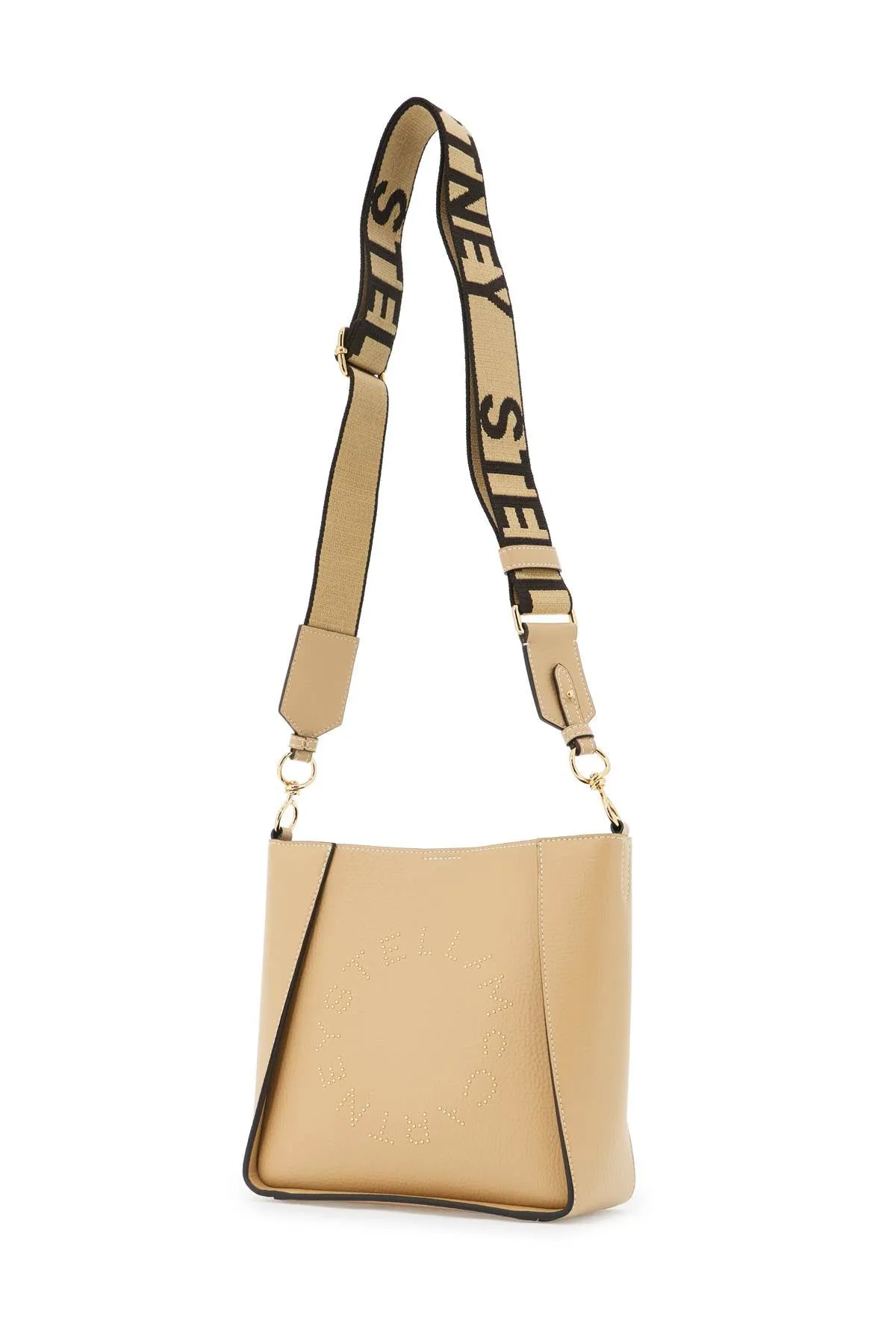 mccartney--stella mccartney logo shoulder bag 700073 WP0234 CARAMEL