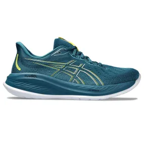 Men's Gel-Cumulus 26 Running Shoe - Evening Teal/Bright Yellow - Regular (D)