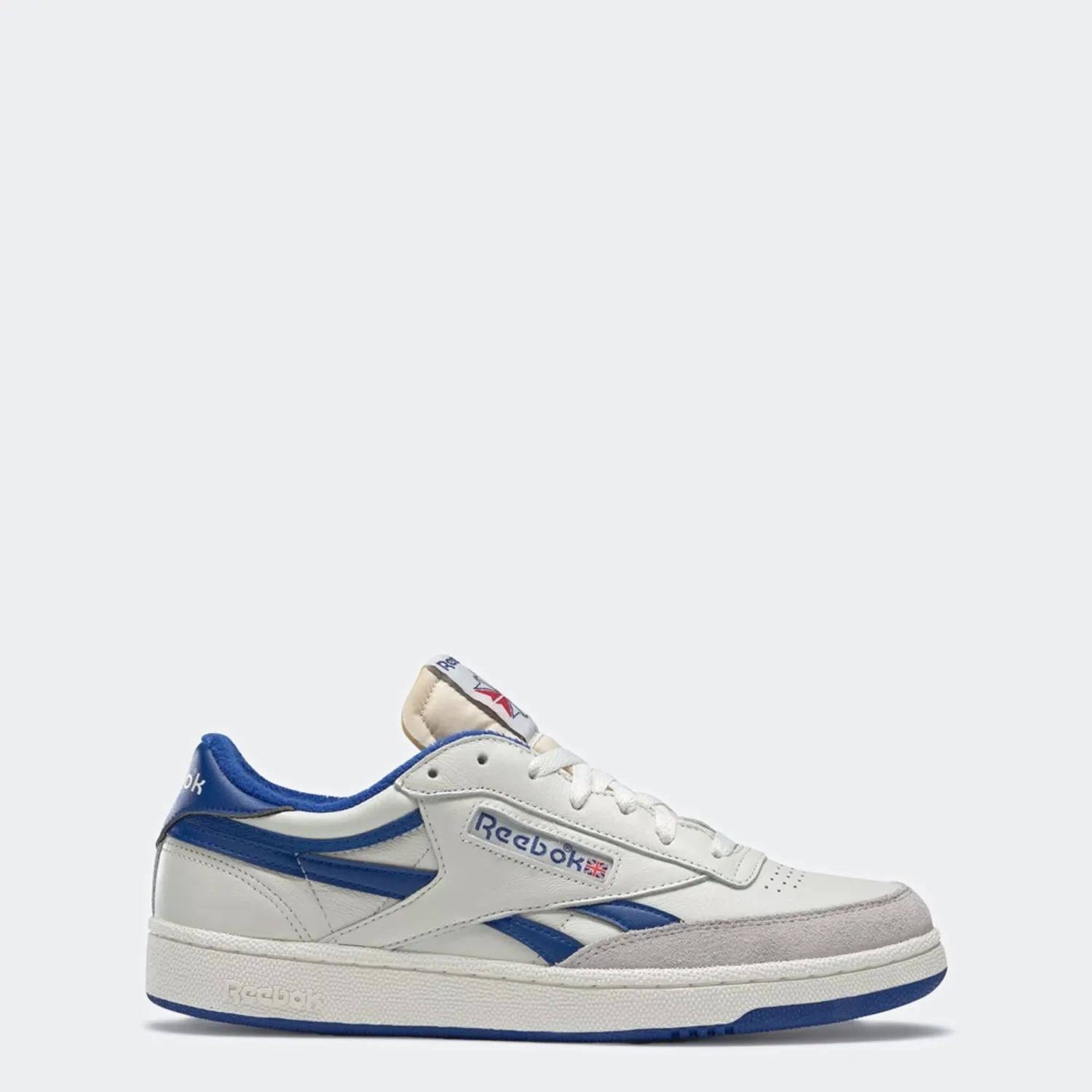 Men's Reebok Club C Revenge Vintage Shoes Chalk Collegiate Royal Blue