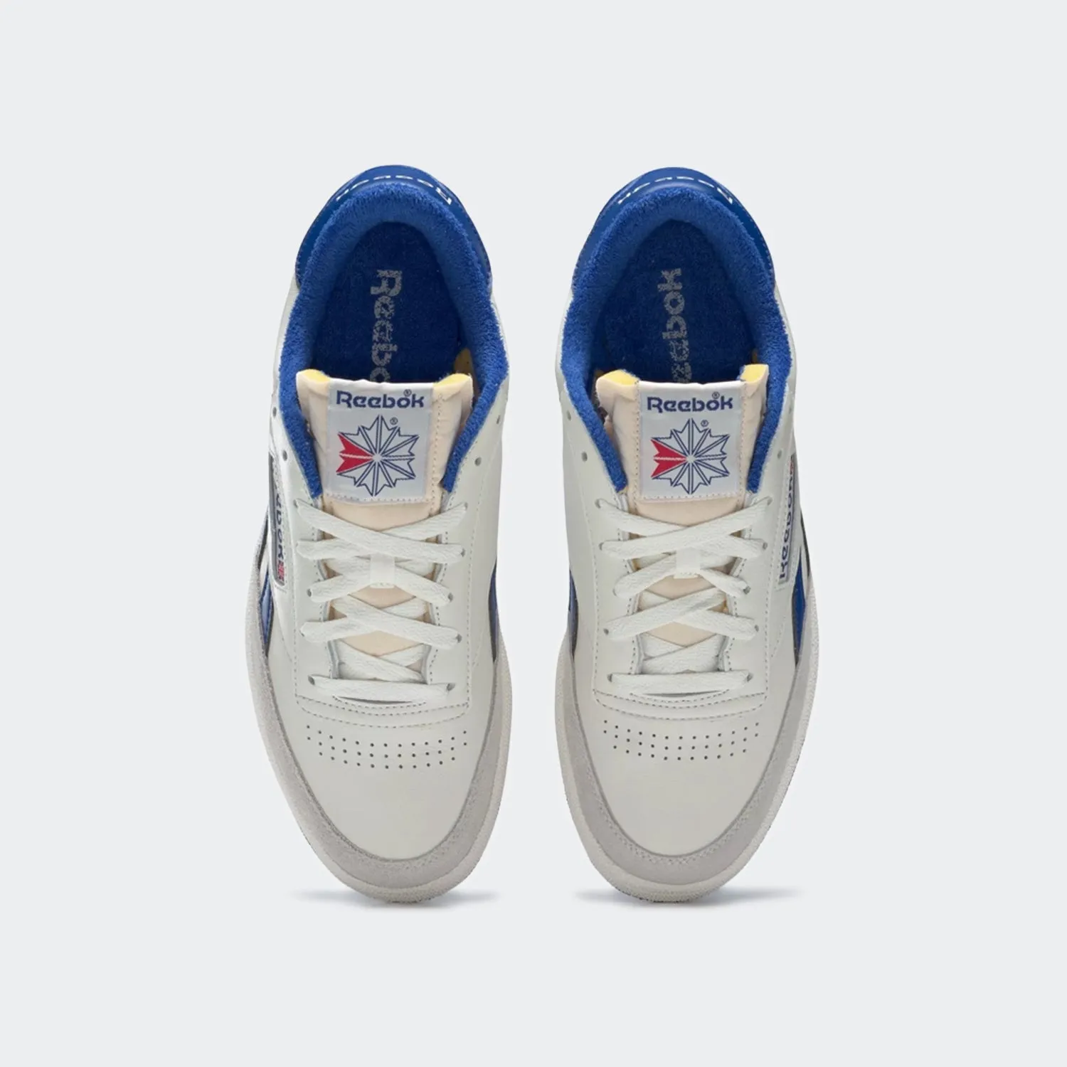 Men's Reebok Club C Revenge Vintage Shoes Chalk Collegiate Royal Blue