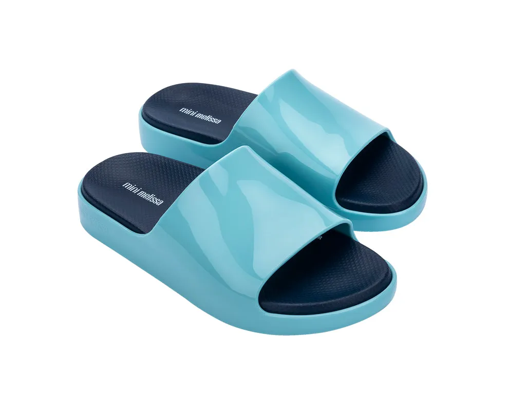 Mini Melissa Cloud Slide INF Blue Slipper