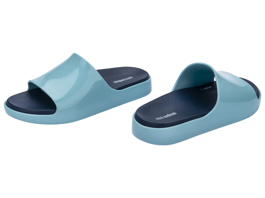 Mini Melissa Cloud Slide INF Blue Slipper