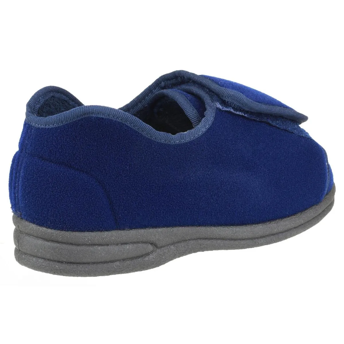 Mirak Fife Touch Fastening Slipper Blue