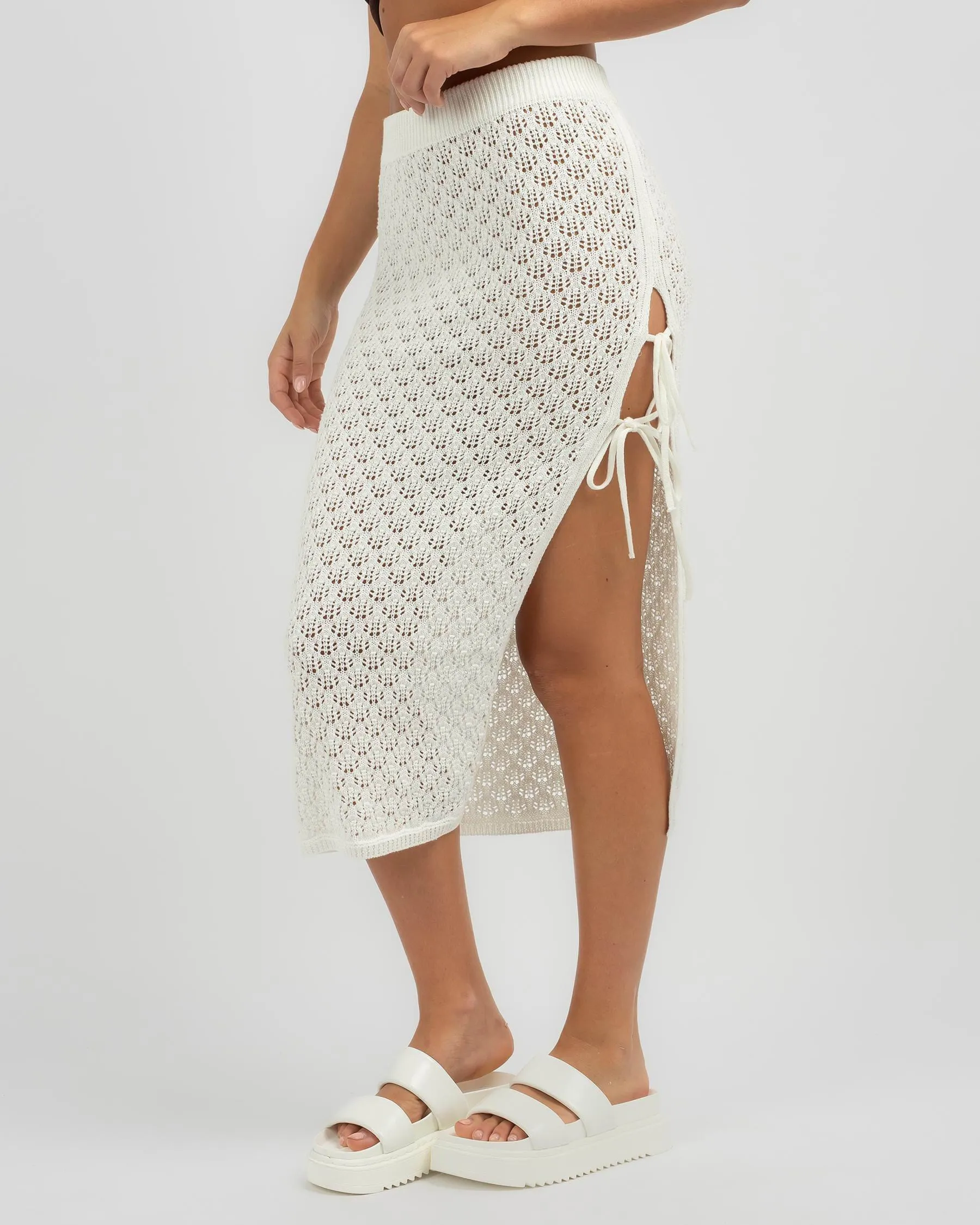 Mooloola Poppy Midi Skirt