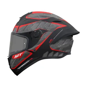 MT Targo S Surt Helmet - Black/Grey/Red