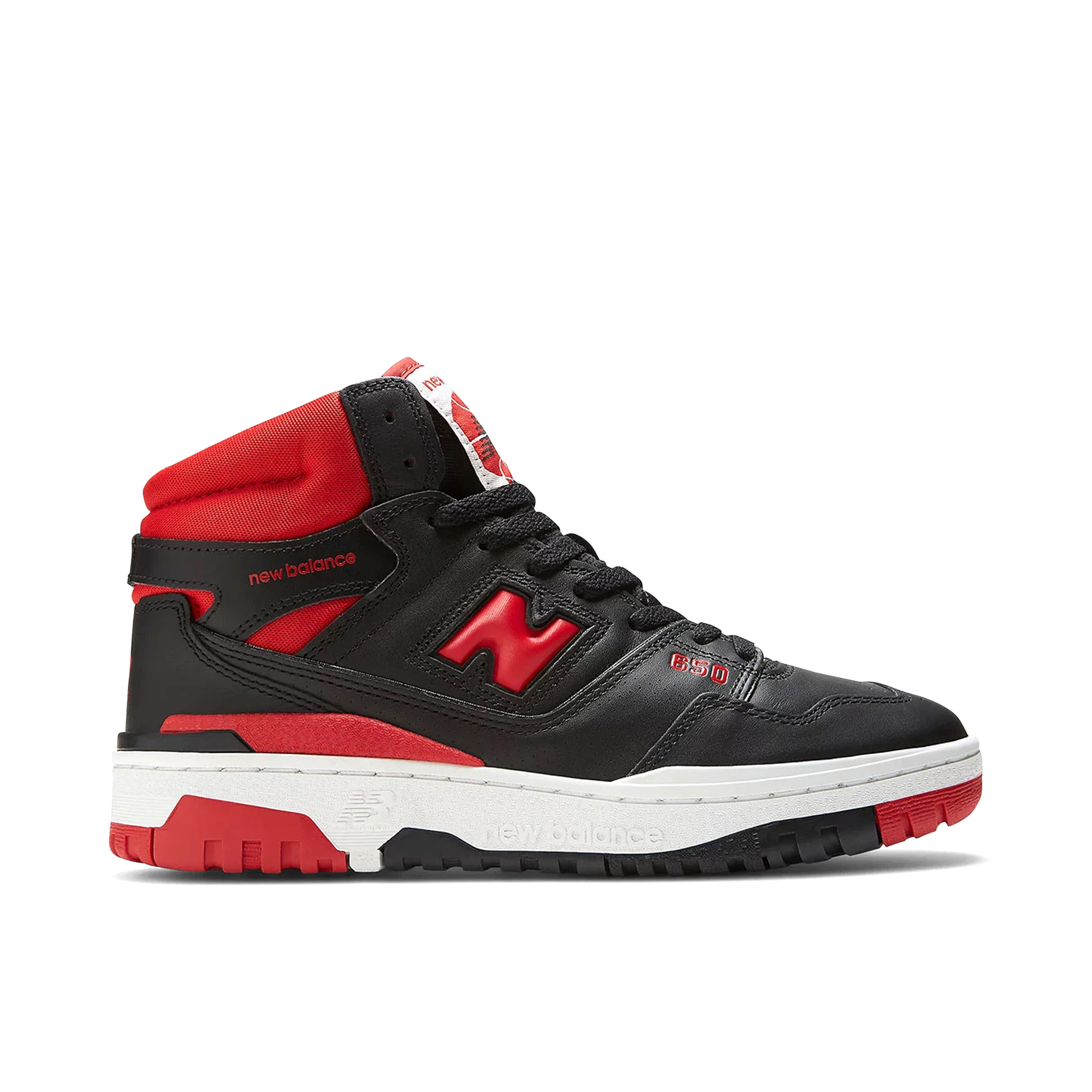 New Balance 650R Black Red | BB650RBR | Laced