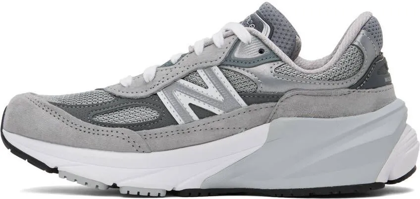 New Balance Gray 'Made In USA' 990v6 Sneakers