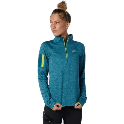 New Balance Heat Half Zip LS Women