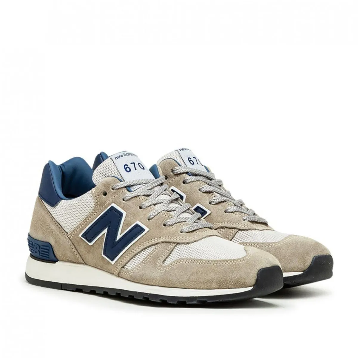 New Balance M670 ORC 'Made in England' (Beige / Navy)