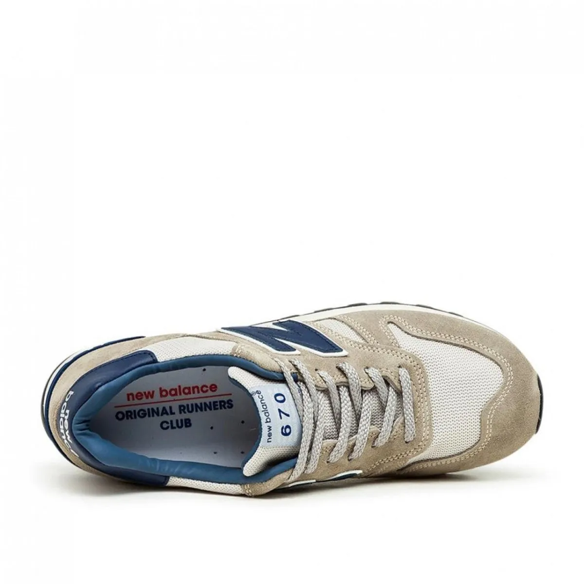 New Balance M670 ORC 'Made in England' (Beige / Navy)