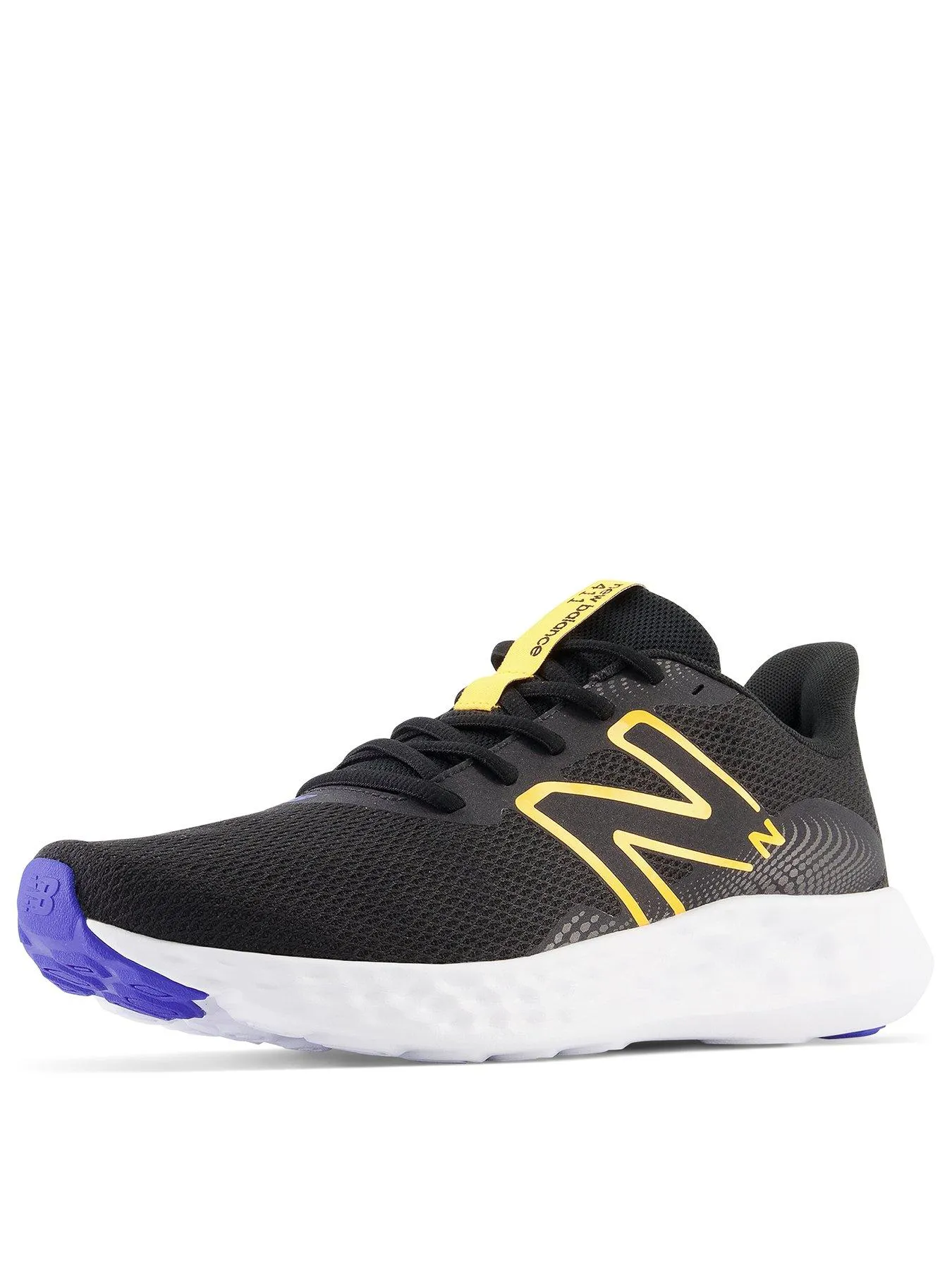 New Balance Mens Running 411 Trainers - Black