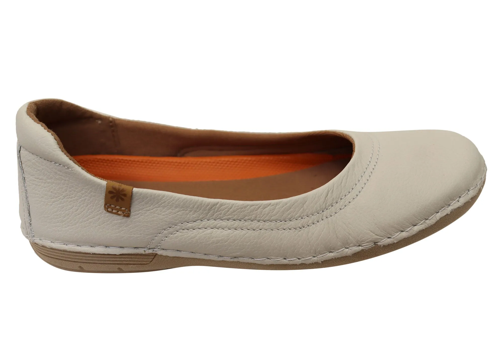 New Face Louise Womens Comfortable Leather Shoes Made In Brazil