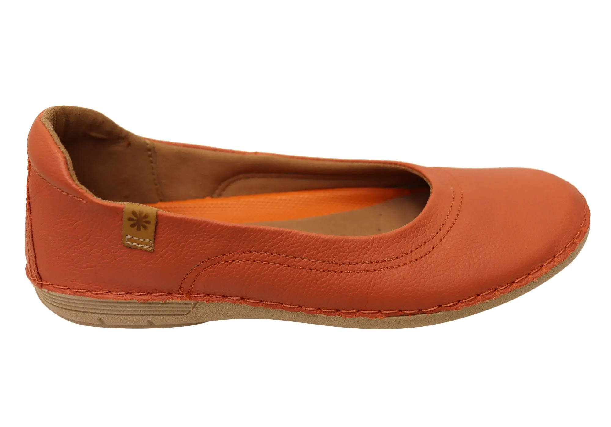 New Face Louise Womens Comfortable Leather Shoes Made In Brazil