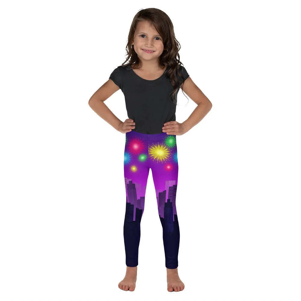 New Year City Kid's Leggings