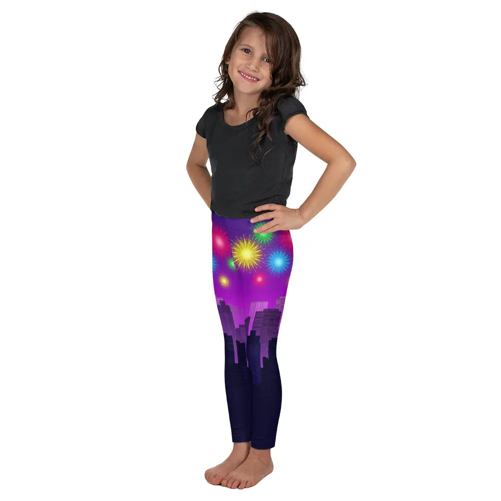 New Year City Kid's Leggings