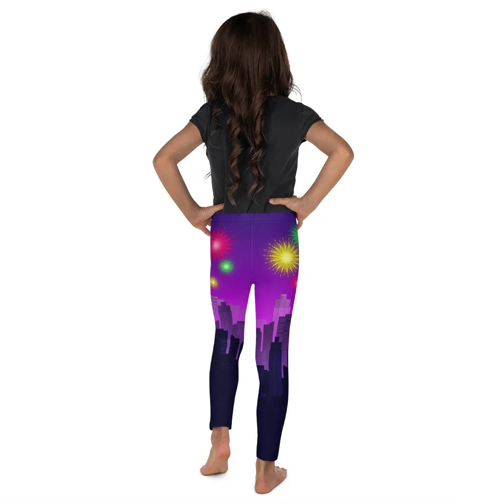 New Year City Kid's Leggings