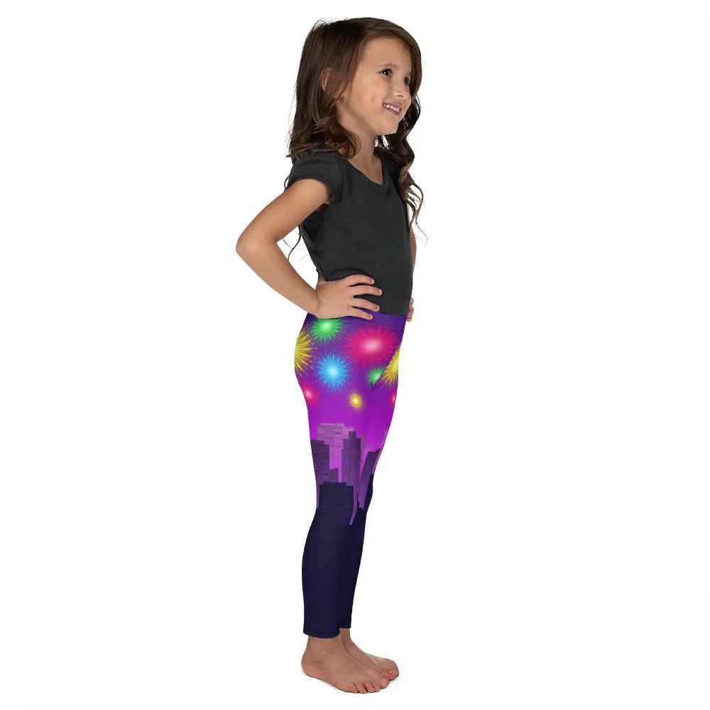 New Year City Kid's Leggings