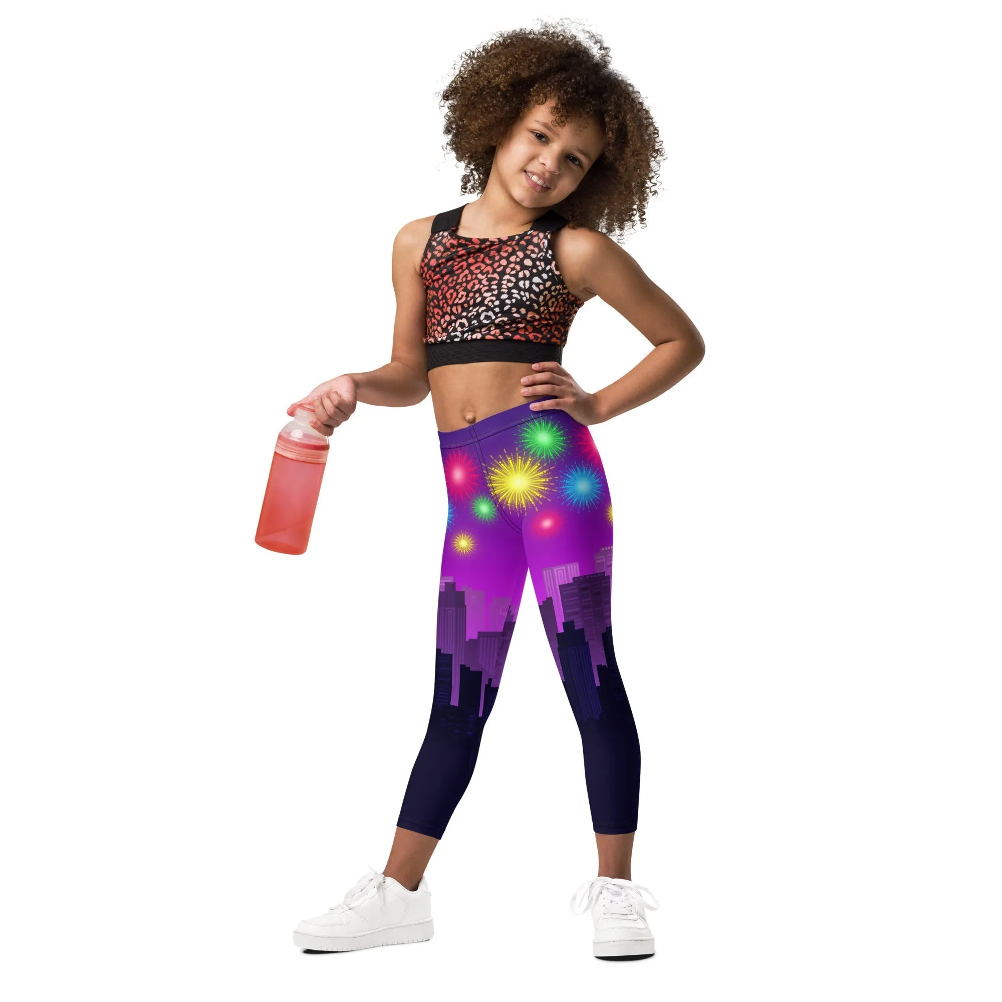 New Year City Kid's Leggings