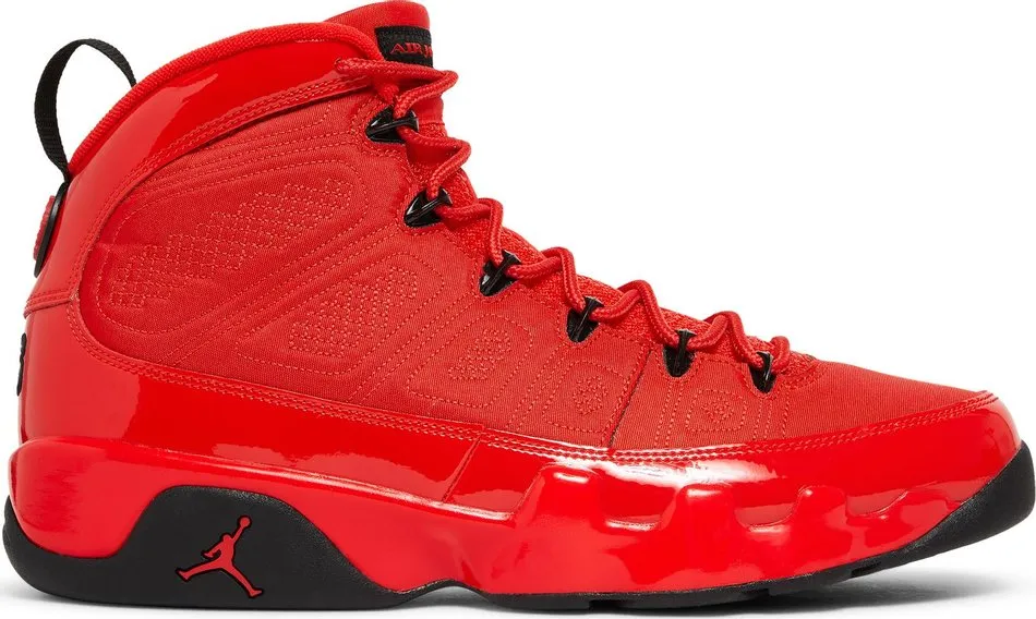 Nike - Air Jordan 9 Retro Sneakers - Chilly Red/Black