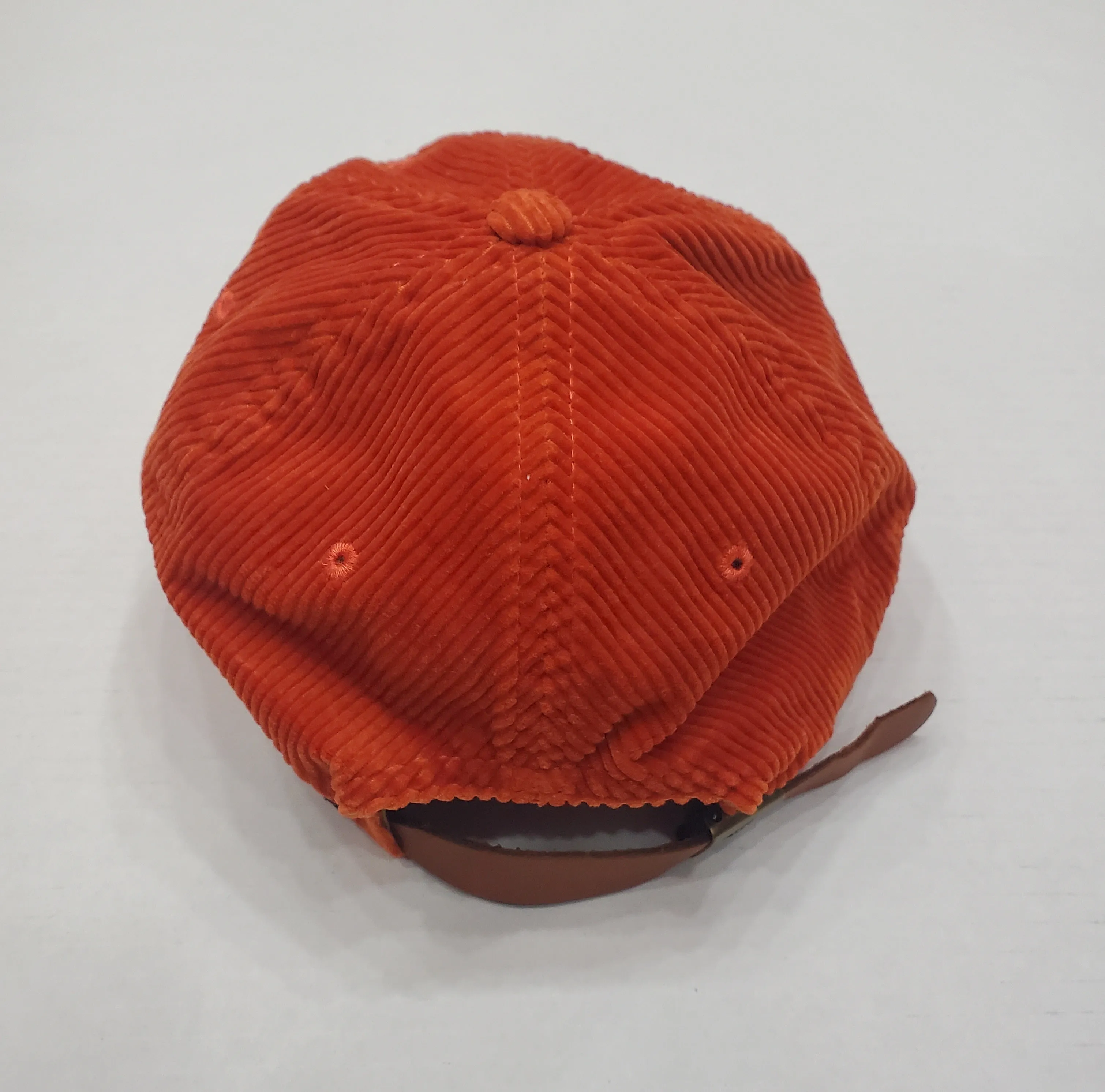 Nwt Polo Ralph Lauren Orange Corduroy Hat