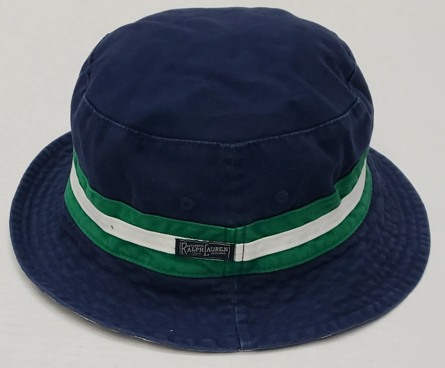 Nwt Polo Ralph Lauren Reversible Bucket Hat