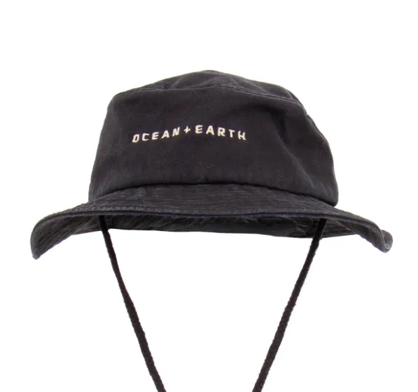 Ocean and Earth One Day Hat - Black