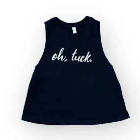 Oh, Tuck Tank - Crop Racerback