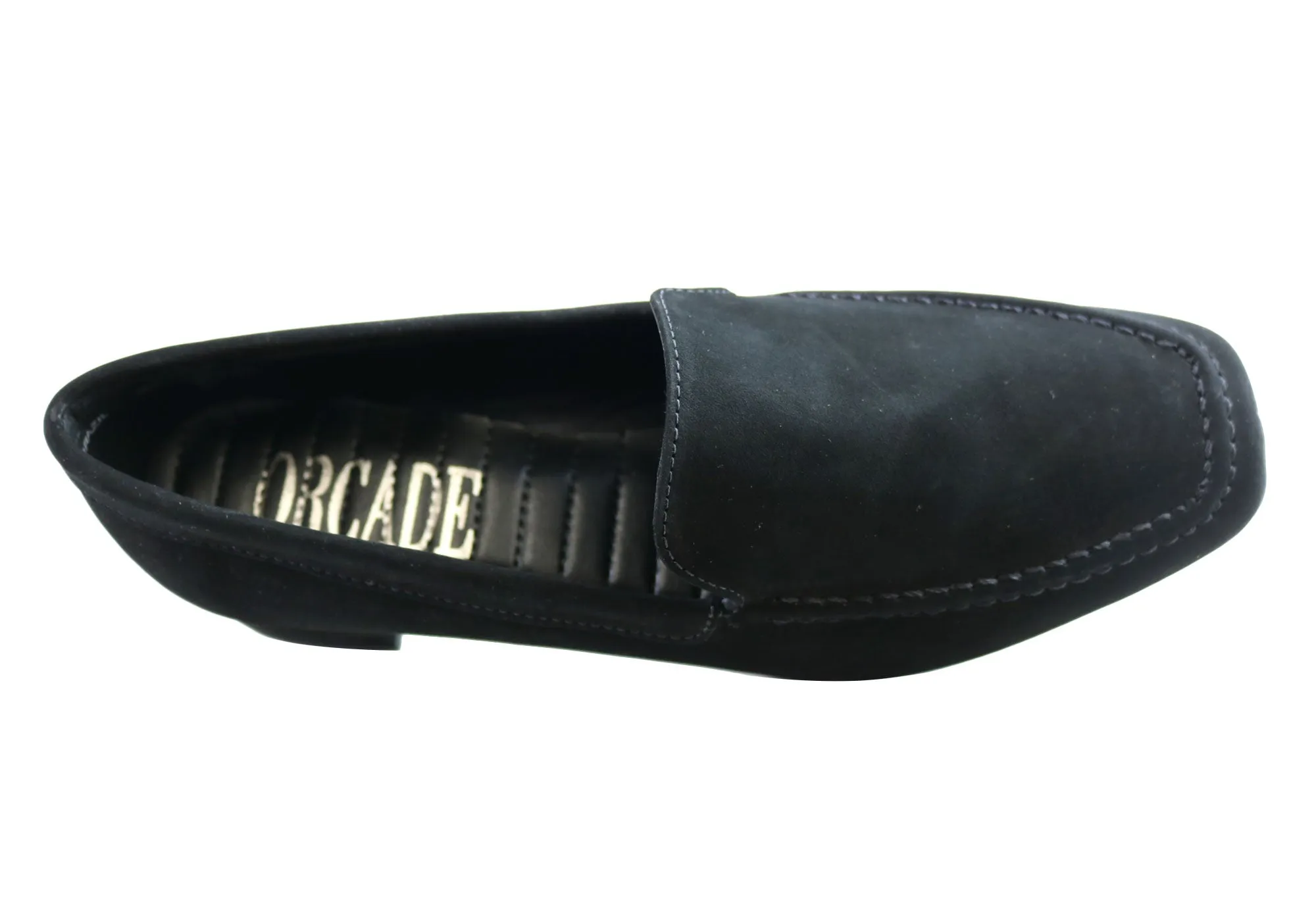 Orcade Karin Womens Leather Low Heel Shoes Made In Brazil