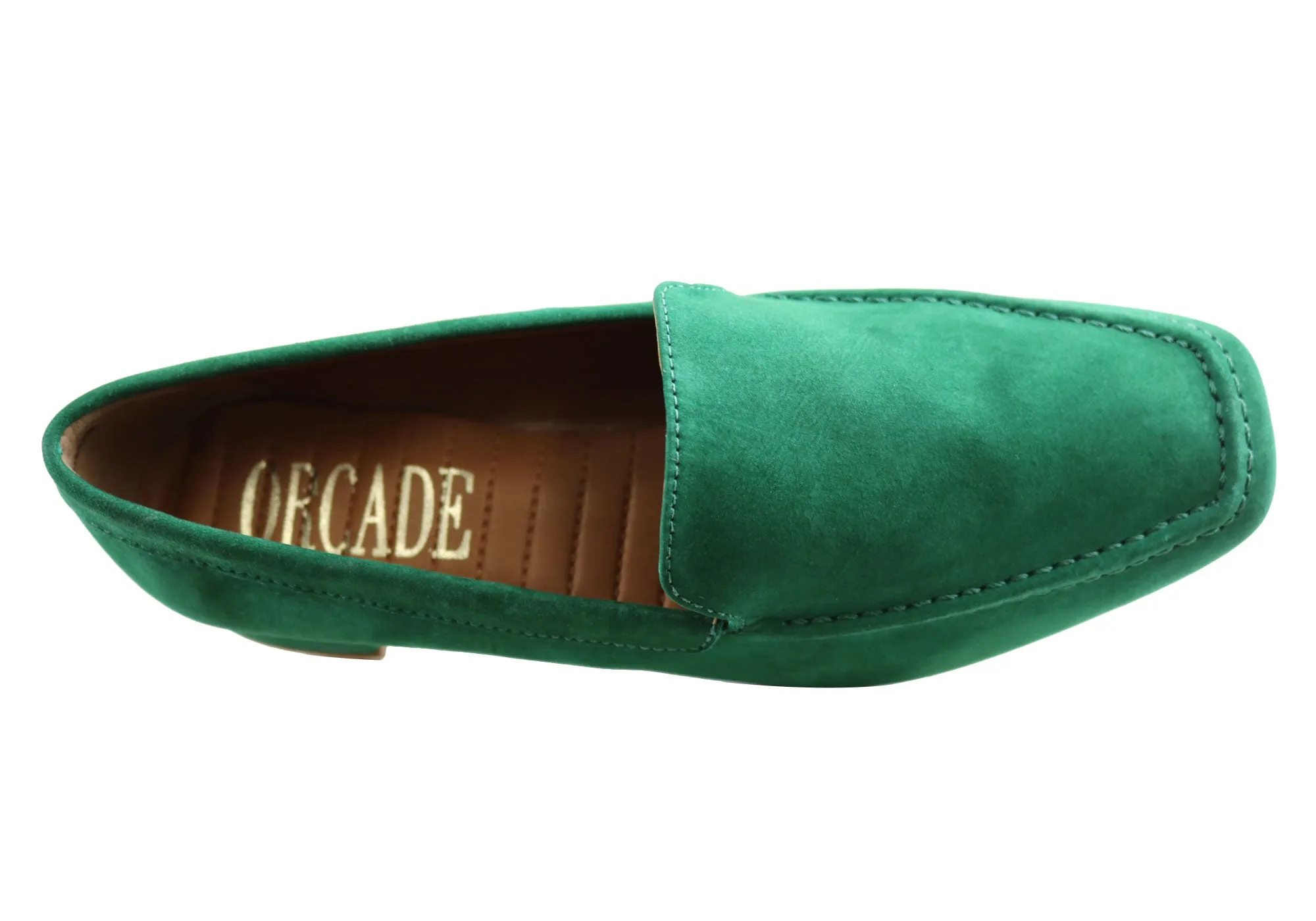 Orcade Karin Womens Leather Low Heel Shoes Made In Brazil