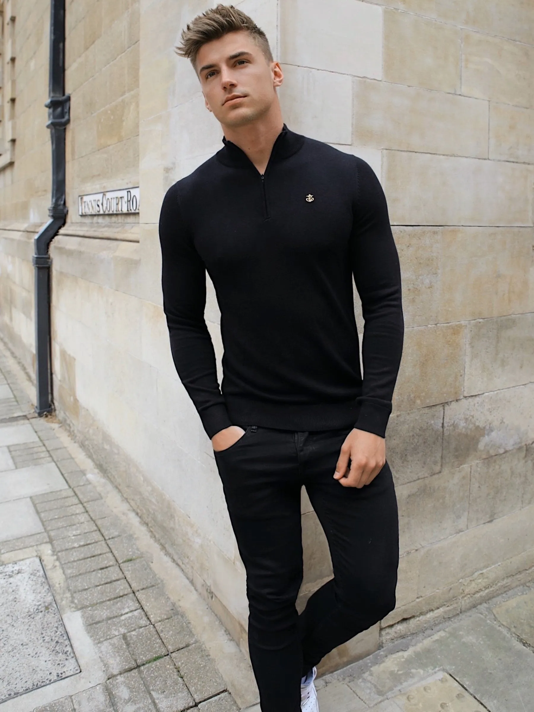 Oxbridge Jumper - Black