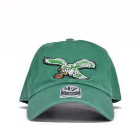 PHILADELPHIA EAGLES CLASSIC LOGO DAD HAT-  GREEN