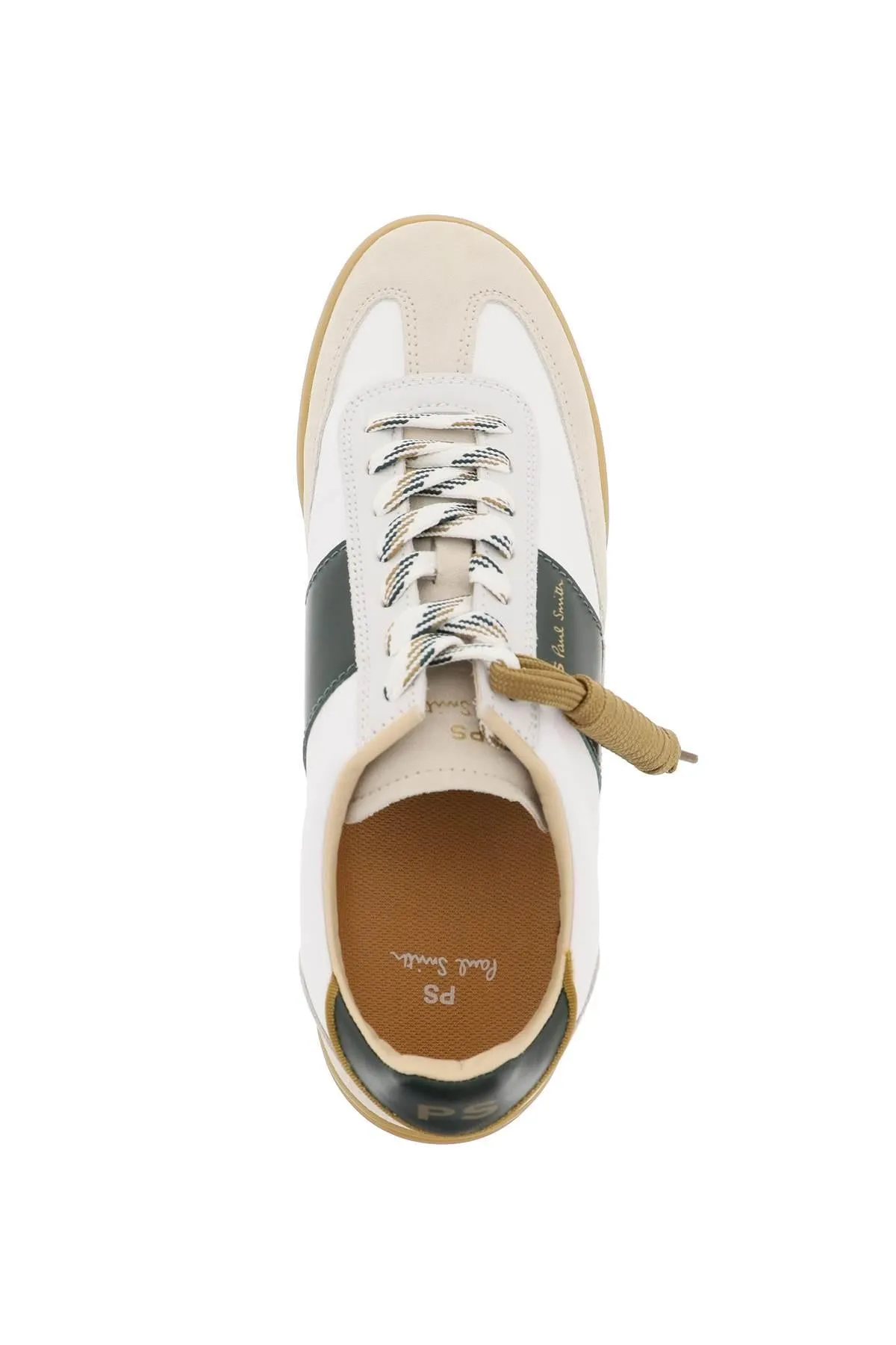 Ps Paul Smith    Ps Paul Smith Leather And Nylon Dover Sneakers In