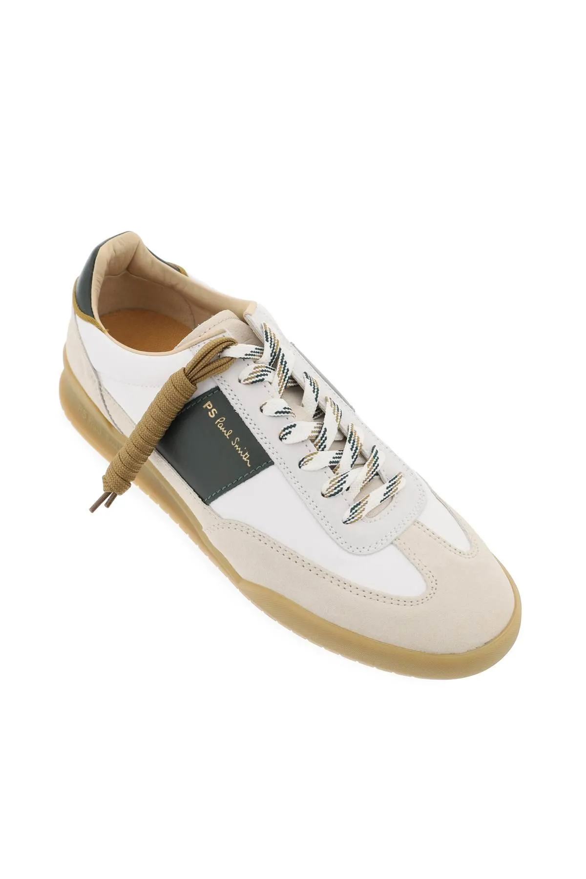 Ps Paul Smith    Ps Paul Smith Leather And Nylon Dover Sneakers In