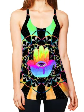 Psy Hamsa Women's Tank