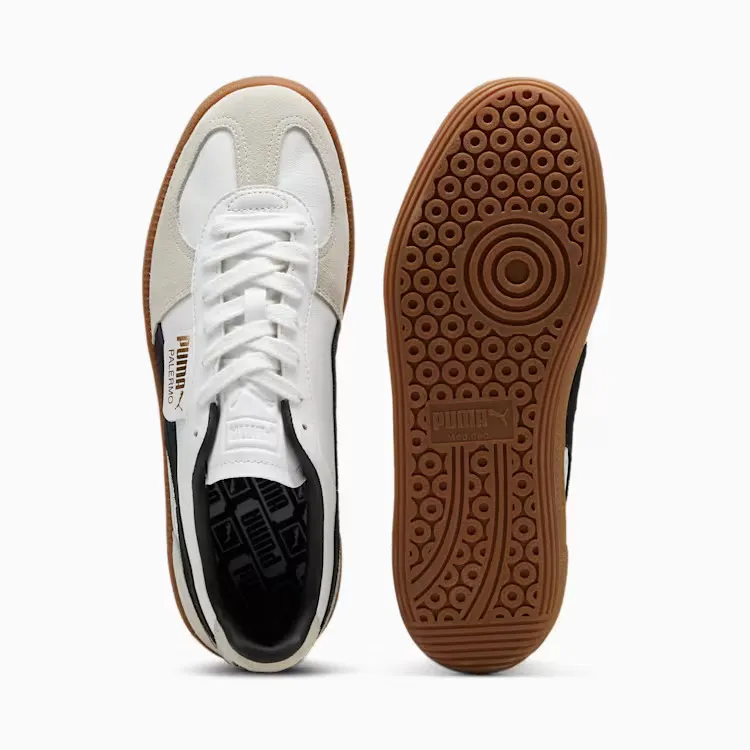 Puma Palermo Leather Sneakers Unisex White-Vapor Gray-Gum