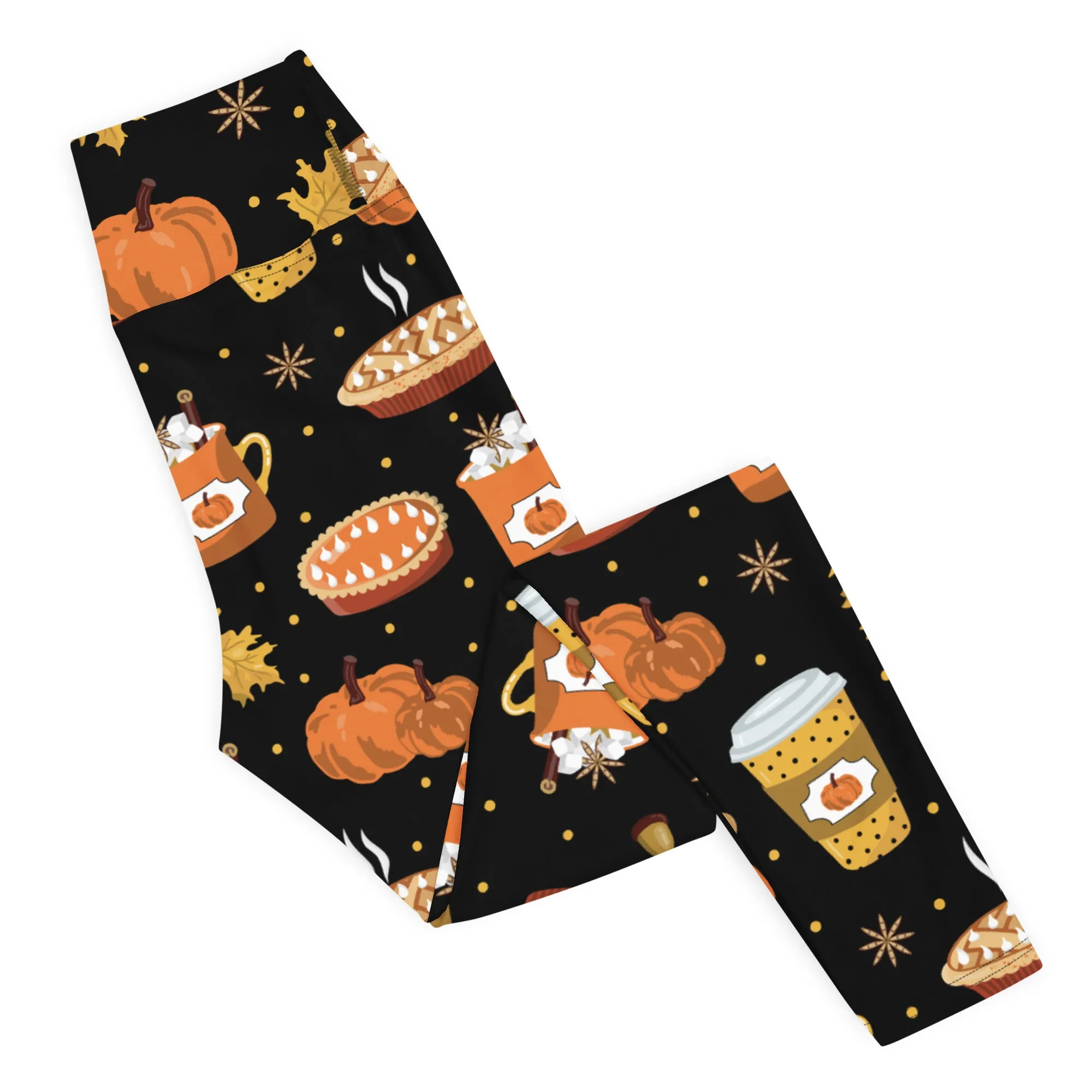 Pumpkin Season Yoga Leggings