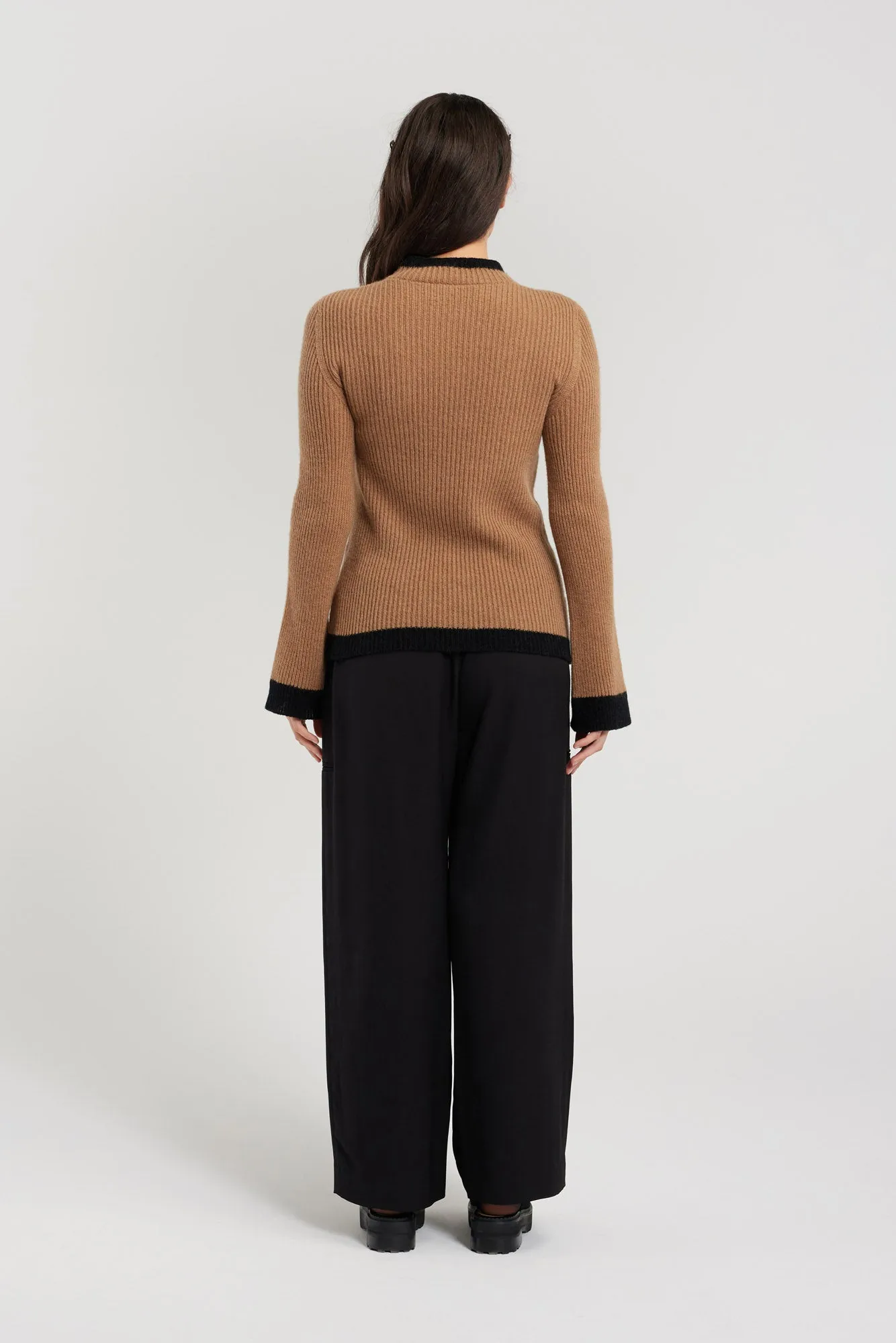 QUINN JUMPER | CAMEL