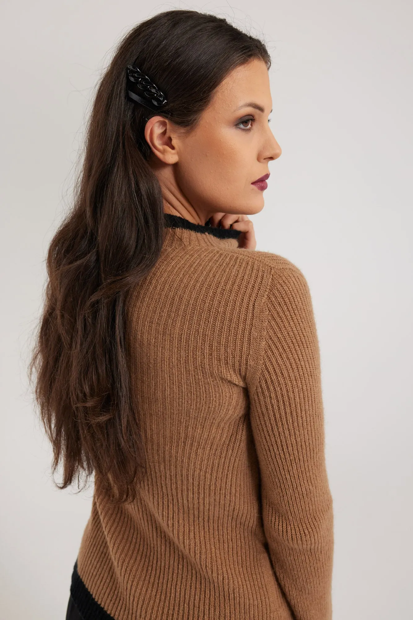 QUINN JUMPER | CAMEL